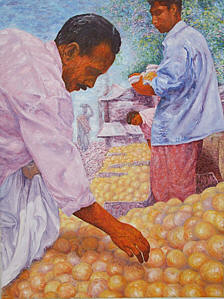 Petr Hořák - Olejomalby, obrazy, kresby, figurální malby, akty, krajiny na prodej.